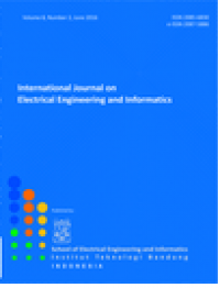 International Journal on Electrical Engineering and Informatics (Jurnal vol. 10, no. 4, tahun 2018)