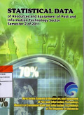 Statistical data of resources and equipment of post and information technology sector semester 2 of 2011