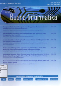 Jurnal buana informatika