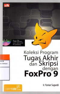 Koleksi program tugas akhir dan skripsi dengan foxpro 9