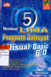 Membuat lima program dahsyat di visual basic 6.0