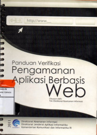 Panduan verifikasi pengamanan aplikasi berbasis web